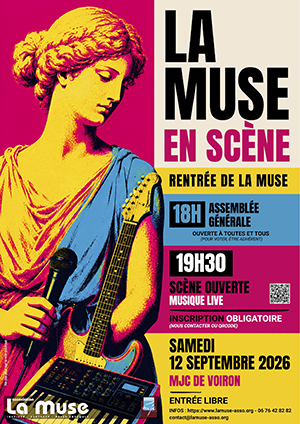 Affiche de l'événement à venir (Cliquer pour voir l'événement Facebook)